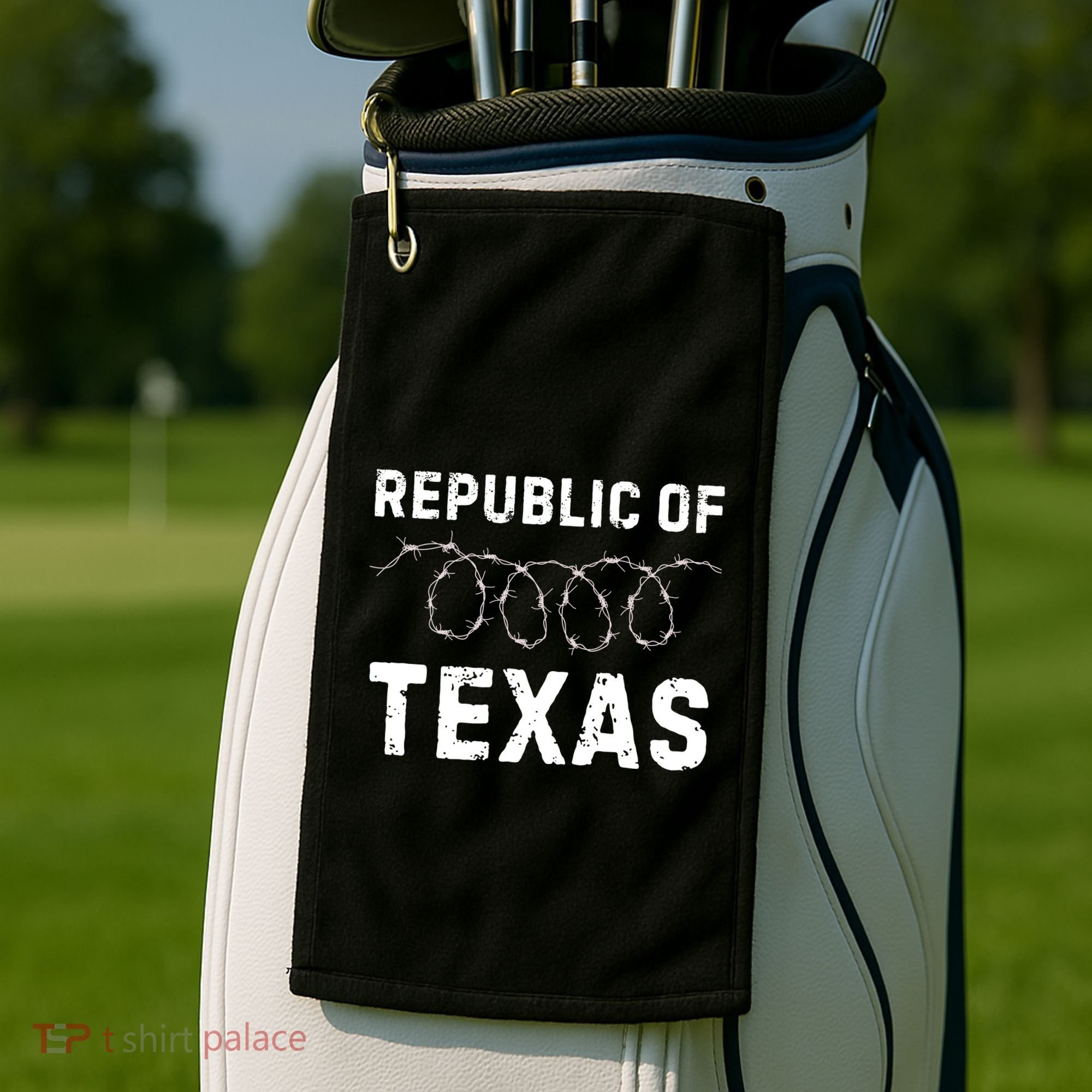 Texas Border Crisis Come And Take It Republic Of Texas Golf Towel