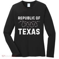 Texas Border Crisis Come And Take It Republic Of Texas Women's Long Sleeve Shirt thumb 0
