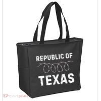 Texas Border Crisis Come And Take It Republic Of Texas Tote Bag thumb 2