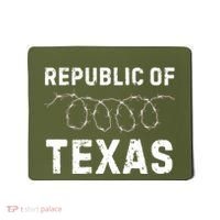 Texas Border Crisis Come And Take It Republic Of Texas Mousepad thumb 0