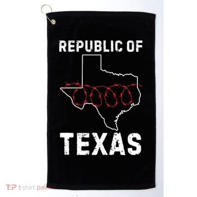 Texas Border Crisis Come And Take It Golf Towel