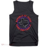 Texas Border Crisis Come And Take It Tank Top thumb 0