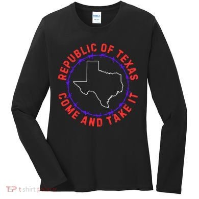 Texas Border Crisis Come And Take It Women's Long Sleeve Shirt
