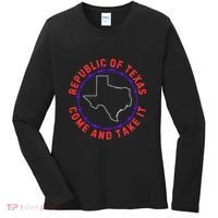 Texas Border Crisis Come And Take It Women's Long Sleeve Shirt thumb 0