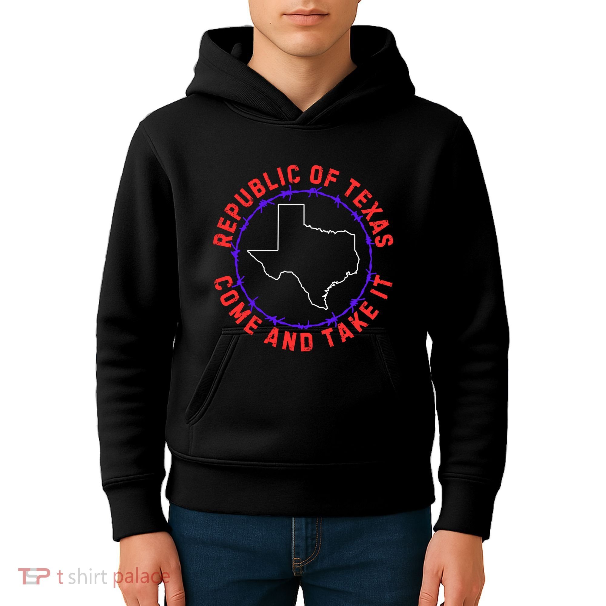 Texas Border Crisis Come And Take It Kids Hoodie