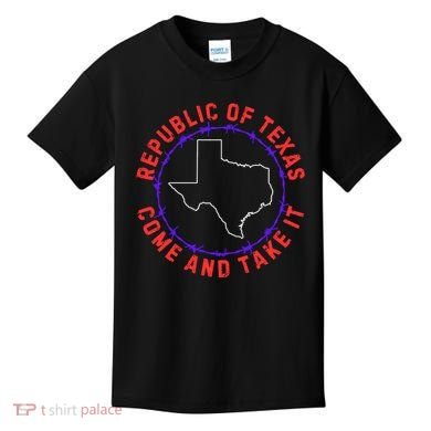 Texas Border Crisis Come And Take It Kids T-Shirt