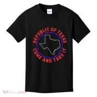 Texas Border Crisis Come And Take It Kids T-Shirt thumb 0