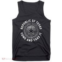 Texas Border Crisis Come And Take It Tank Top thumb 0