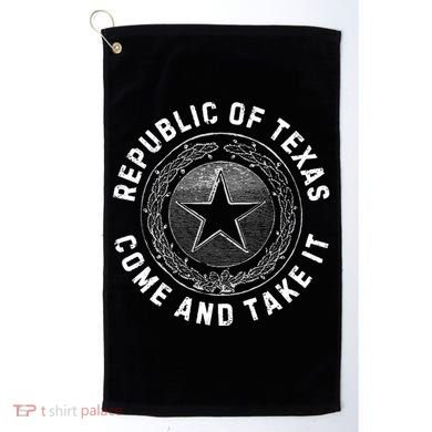 Texas Border Crisis Come And Take It Golf Towel