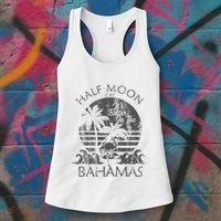 The Bahamas Cruise Half Moon Bahamas Travel Bahamas Vacation Women's Tank Top thumb 3