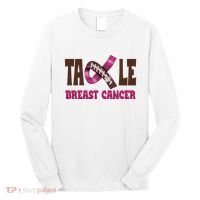 Tackle Breast Cancer Awareness Football Long Sleeve Shirt thumb 0