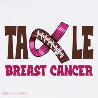 Tackle Breast Cancer Awareness Football Mousepad thumb 1