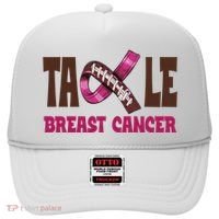 Tackle Breast Cancer Awareness Football Hat thumb 0