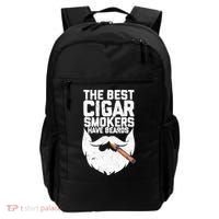 The Best Cigar Smokers Have Beards Cigar Bearded Dad Backpack thumb 0