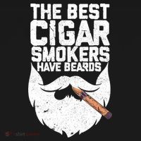 The Best Cigar Smokers Have Beards Cigar Bearded Dad Tote Bag thumb 4