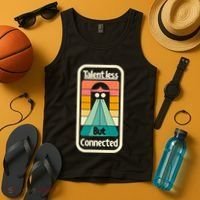 Talentless But Connected Tank Top thumb 4