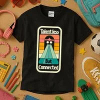 Talentless But Connected Kids T-Shirt thumb 3