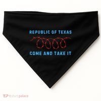 Texas Border Crisis Peoples Convoy USA-Made Doggie Bandana thumb 0