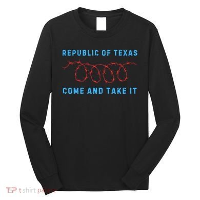 Texas Border Crisis Peoples Convoy Long Sleeve Shirt