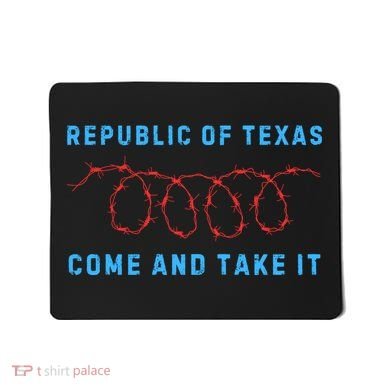 Texas Border Crisis Peoples Convoy Mousepad