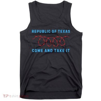 Texas Border Crisis Peoples Convoy Tank Top
