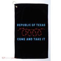Texas Border Crisis Peoples Convoy Golf Towel thumb 0