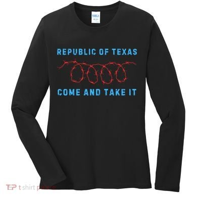 Texas Border Crisis Peoples Convoy Women's Long Sleeve Shirt