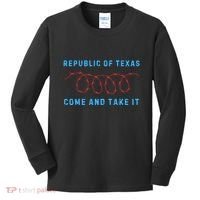 Texas Border Crisis Peoples Convoy Kids Long Sleeve Shirt thumb 0