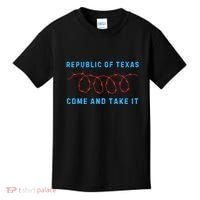 Texas Border Crisis Peoples Convoy Kids T-Shirt thumb 0