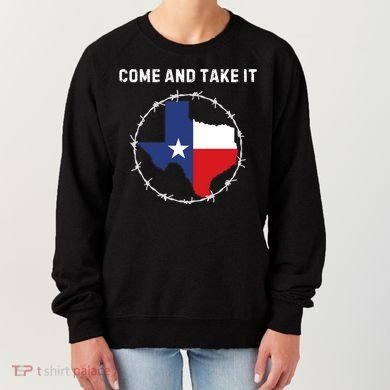 Texas Border Crisis Come And Take It Women's Sweatshirt