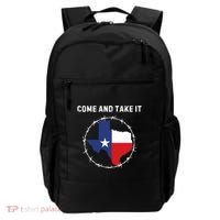 Texas Border Crisis Come And Take It Backpack thumb 0