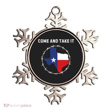 Texas Border Crisis Come And Take It Ornament