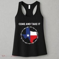 Texas Border Crisis Come And Take It Women's Tank Top thumb 3