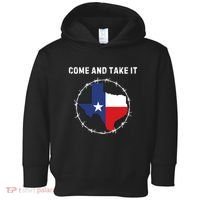 Texas Border Crisis Come And Take It Toddler Hoodie thumb 0