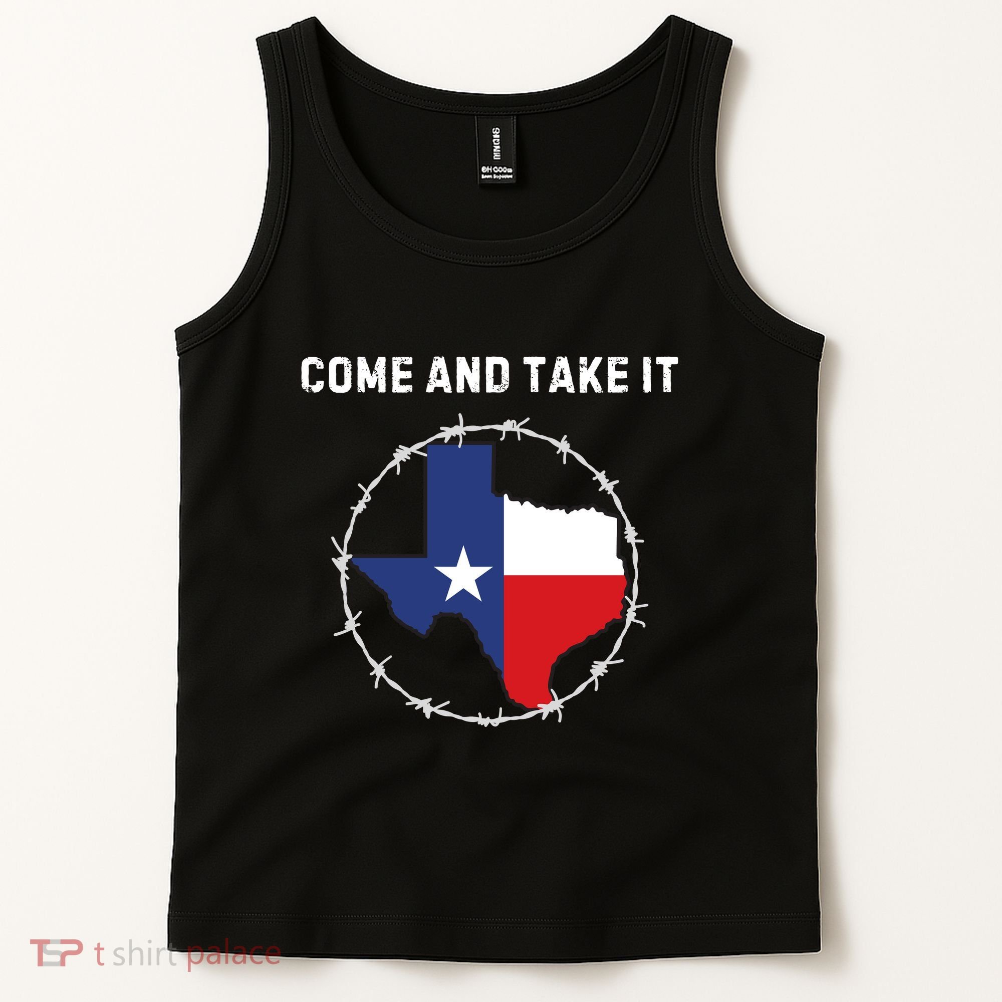 Texas Border Crisis Come And Take It Tank Top