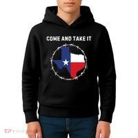 Texas Border Crisis Come And Take It Kids Hoodie thumb 4