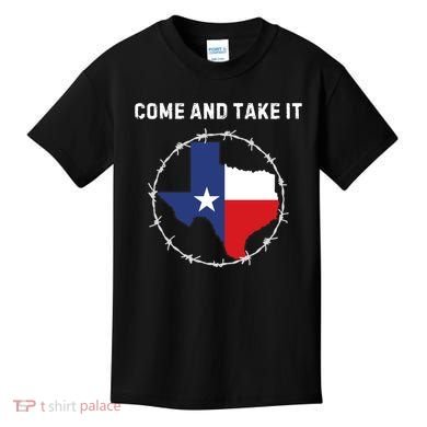 Texas Border Crisis Come And Take It Kids T-Shirt
