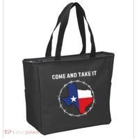 Texas Border Crisis Come And Take It Tote Bag thumb 2