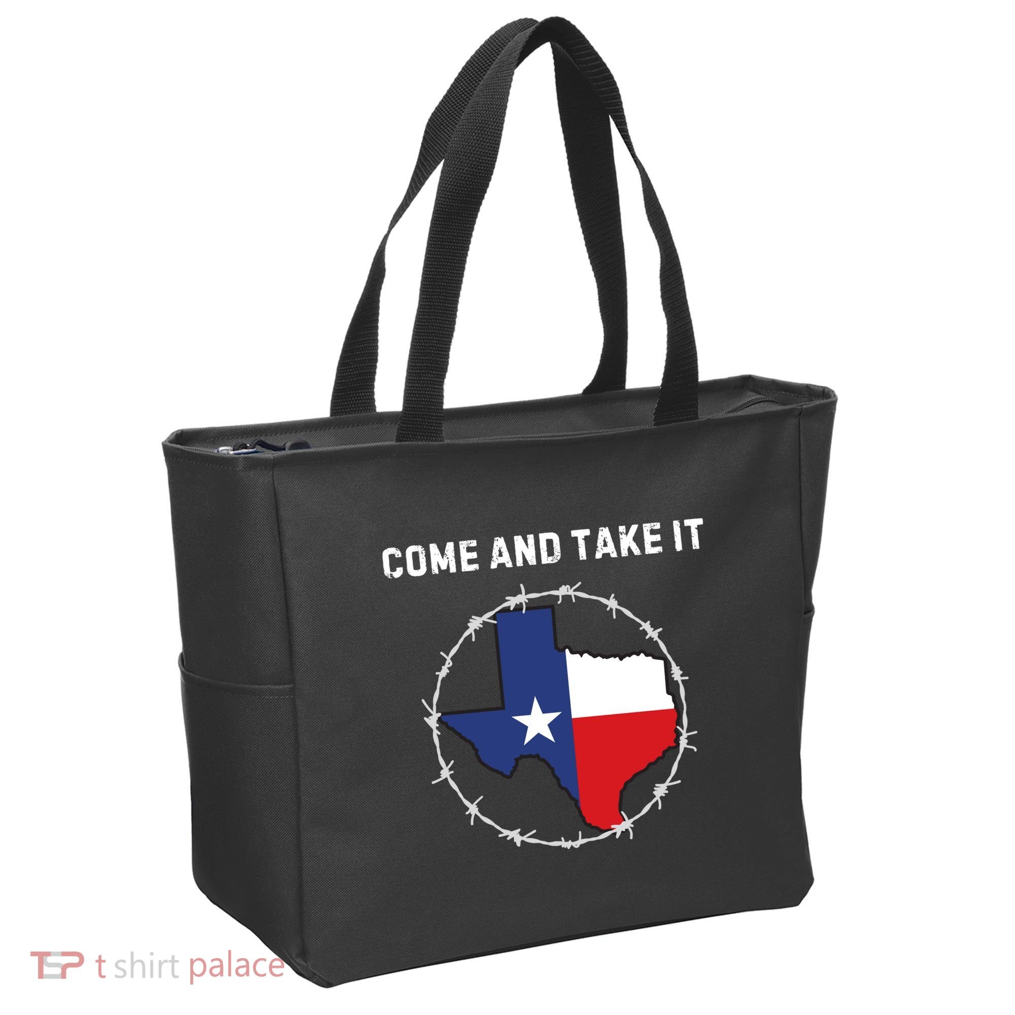 Texas Border Crisis Come And Take It Tote Bag