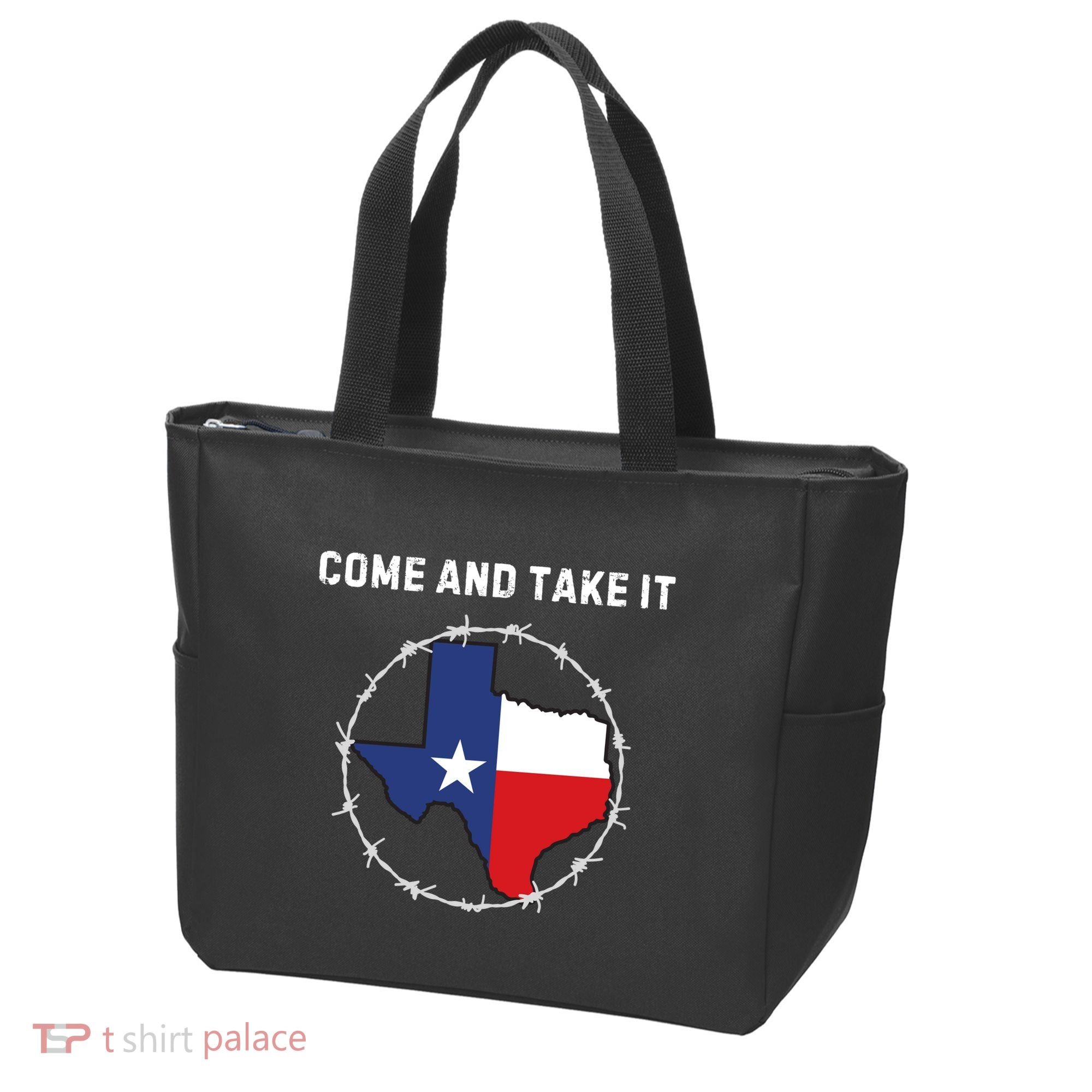 Texas Border Crisis Come And Take It Tote Bag