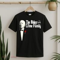 The Biden Chinese Crime Family Puppet Humor Anti Against T-Shirt thumb 2