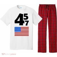 Trump Better Coverage Than 5g Can You Hear Us Now Usa Map Pajama Set thumb 0