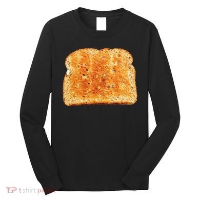 Toast Bread Costume  Funny halloween Long Sleeve Shirt