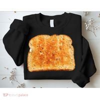 Toast Bread Costume  Funny halloween Sweatshirt thumb 2