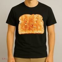 Toast Bread Costume  Funny halloween T-Shirt thumb 3