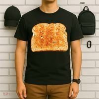 Toast Bread Costume  Funny halloween T-Shirt thumb 6
