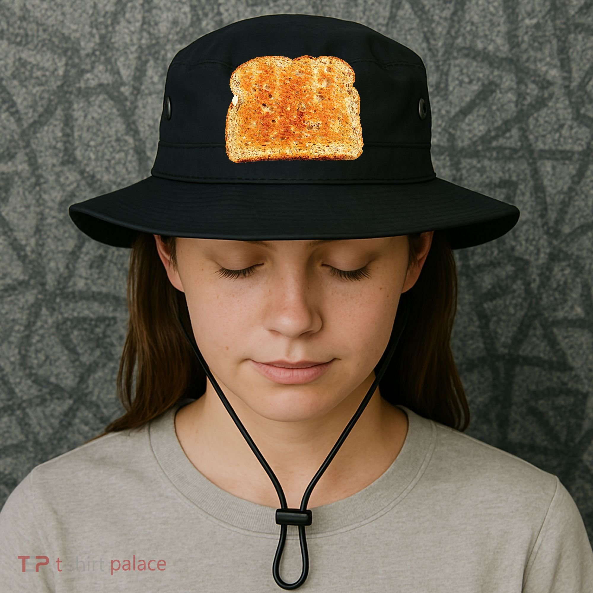 Toast Bread Costume  Funny halloween Bucket Hat