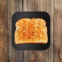 Toast Bread Costume  Funny halloween Coaster thumb 0