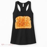 Toast Bread Costume  Funny halloween Women's Tank Top thumb 0