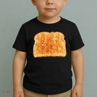 Toast Bread Costume  Funny halloween Toddler T-Shirt thumb 2